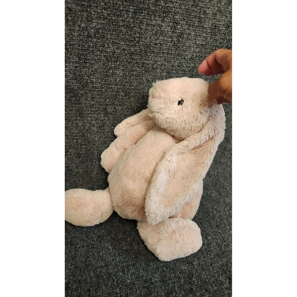 Jellycat Bunny Plush Medium Light Pink Stuffed Animal Floppy Ears Soft Toy